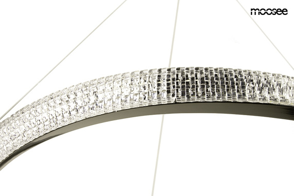 MOOSEE lampa wisząca ANILLO 80 czarna