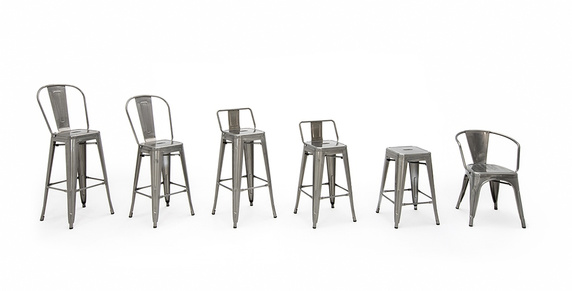 Krzesło TOWER ARM (Paris) - metal