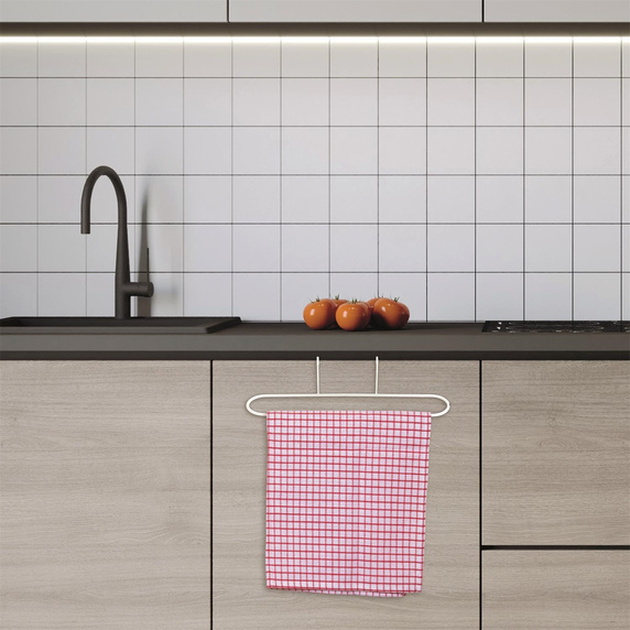 Uchwyt/ wieszak na ścierkę/ ręcznik       kuchenny biały