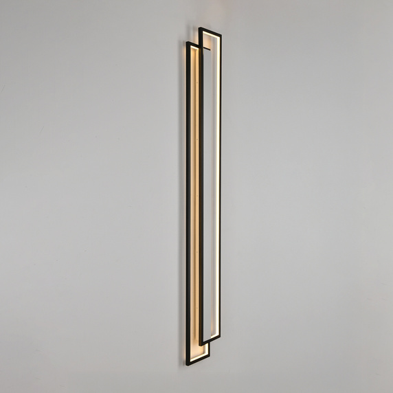 Lampa ścienna SYMMETRY-200 LED czarna 200 cm