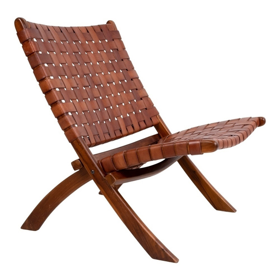 Fotel Perugia skóra brązowa