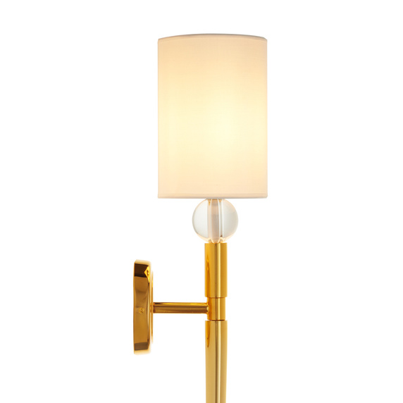 Lampa ścienna DAMA złota 92 cm