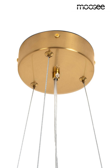 MOOSEE lampa wisząca FLORA 80 złota