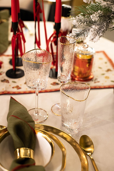 KARE szklanka HOMMAGE 450 ml              transparentna