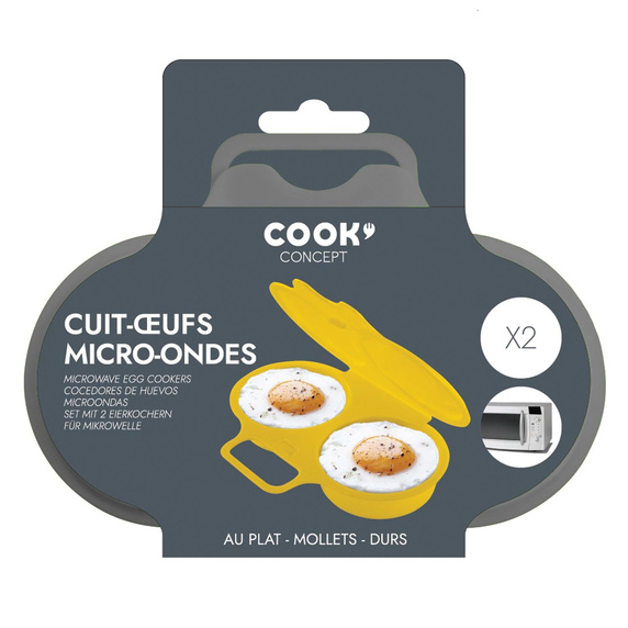 Pojemnik do gotowania jajek               w mikrofalówce różowy