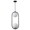 Lampa wisząca COSTA DUO czarna 50 cm