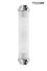 MOOSEE lampa ścienna COLUMN 60 srebrna