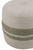 Pufa Hassock Sage green juta