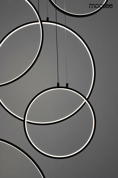 MOOSEE lampa wisząca CIRCULO SIX czarna