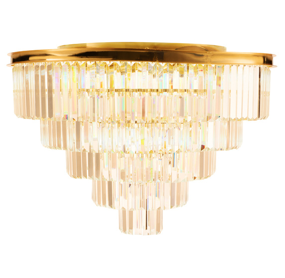 Plafon sufitowy SPLENDORE złoty 80 cm