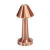 Lampa stołowa TAVOLO B LED dotykowa miedziana 22 cm