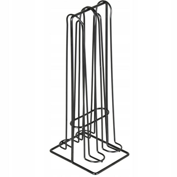 Stojak na kapsułki do kawy Nespresso      metalowy czarny
