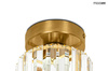 MOOSEE lampa sufitowa / plafon REY złota