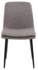 Krzesło Becca szare tkanina Basel 34FR