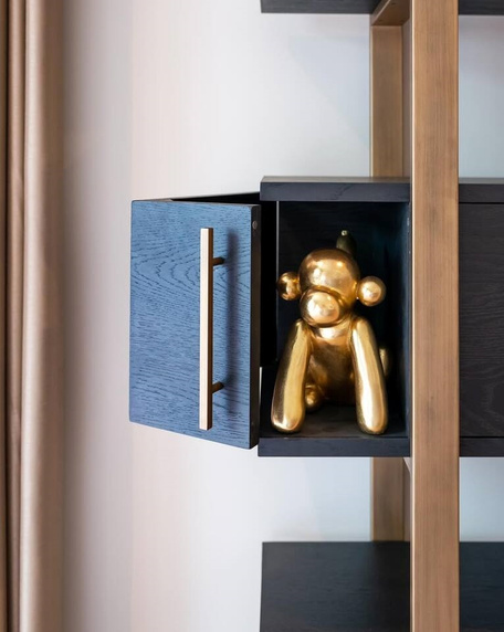 RICHMOND dekoracja MONKEY złota