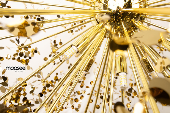 MOOSEE lampa wisząca MONETE 50 złota