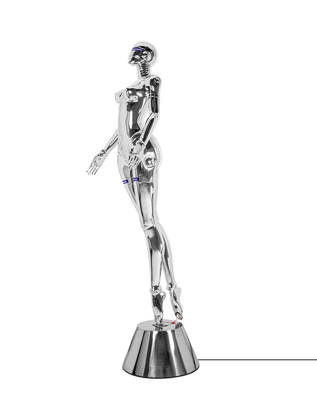 MOOSEE lampa podłogowa / rzeźba CYBER WOMAN STAND