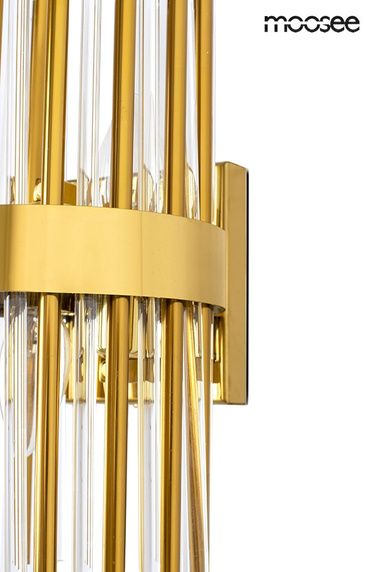MOOSEE lampa ścienna GARDA złota