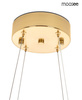 MOOSEE lampa wisząca NENUFAR złota