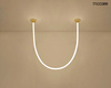 MOOSEE lampa wisząca LASSO 300 Smart      złota