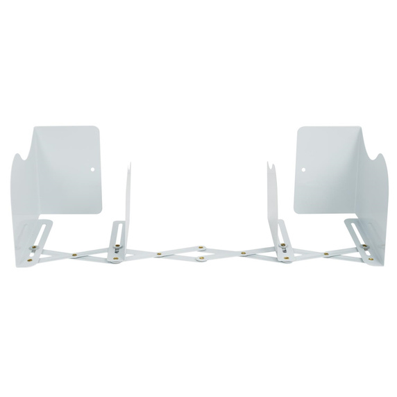 Organizer na książki lub segregatory biały