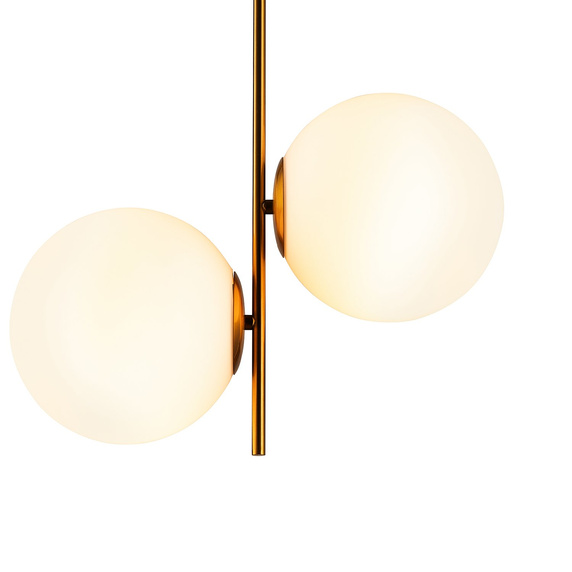 Lampa wisząca VENUS-2 mosiądz 44 cm