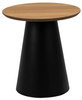 Stolik Soli 45cm dąb/czarny