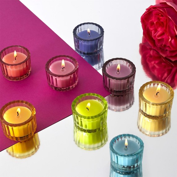 Zestaw 12 perfumowanych świeczek
