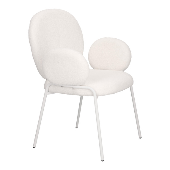 Krzesło Bianco Arm białe