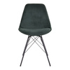 Krzesło Oslo Velvet zielone ciemne