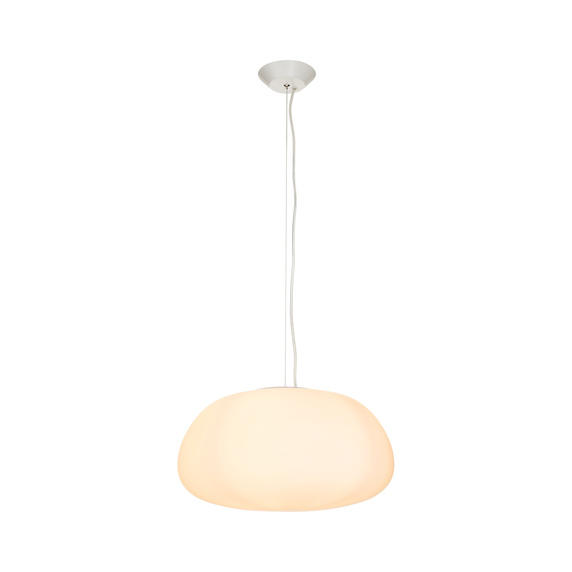 Lampa wisząca LUCIDUM FLAT biała 40 cm