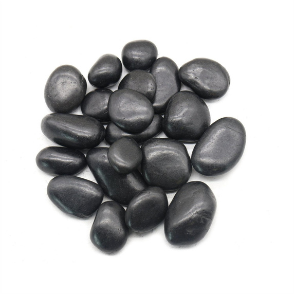 Kamień dekoracyjny ogrodowy 5-8 cm 5 kg czarny