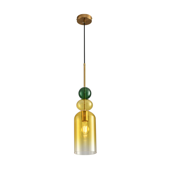 Lampa wisząca PASTELLO YELLOW kolorowa 13 cm