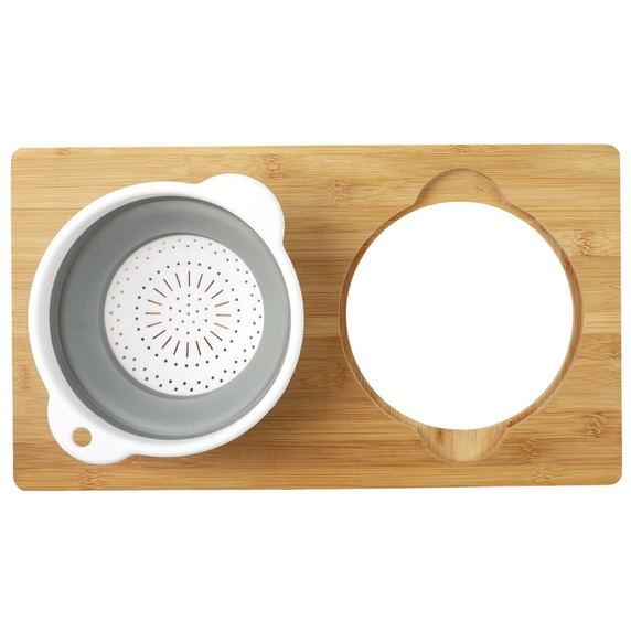 Deska do krojenia z sitkiem