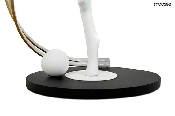 MOOSEE lampa podłogowa DANCING QUEEN biała