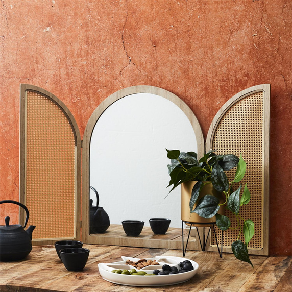 Lustro Bali zamykane naturalne