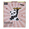 Figurka dekoracyjna organizer Panda ze złotą tacą
