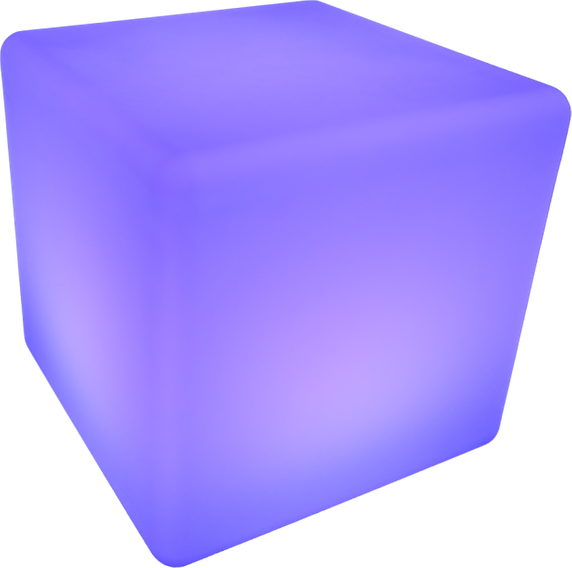 Lampa ogrodowa kostka CUBIC XL LED RGBW 16 kolorów 50 cm