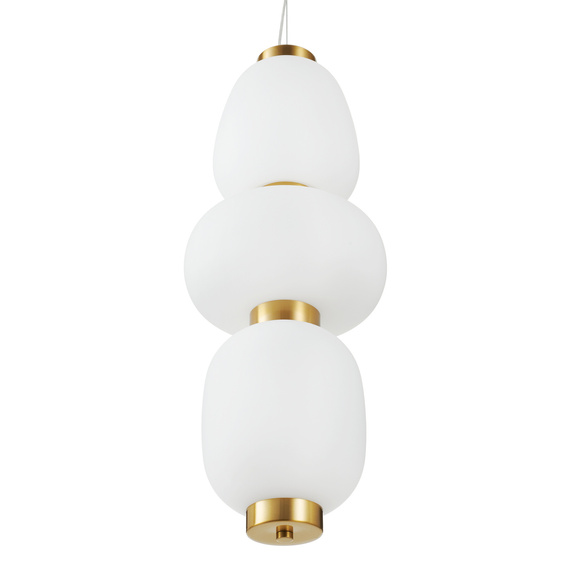Lampa wisząca BRILLA-3 LED złota 23 cm