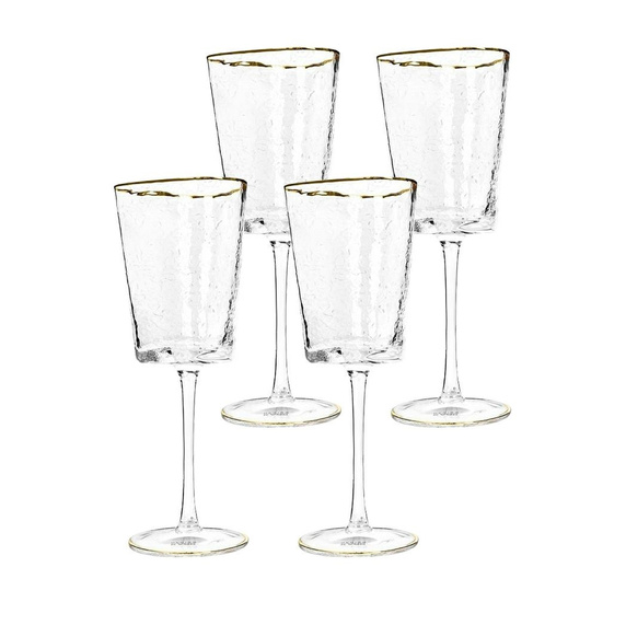 KARE komplet 4 kieliszków do wina HOMMAGE 400 ml