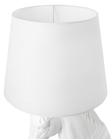 MOOSEE lampa podłogowa KOŃ HORSE STAND    S biała - włókno szklane