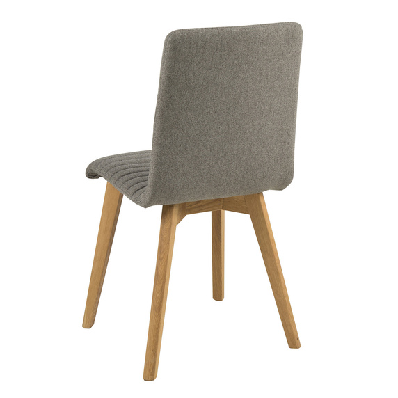 ACTONA krzesło tapicerowane AROSA -jasnoszary