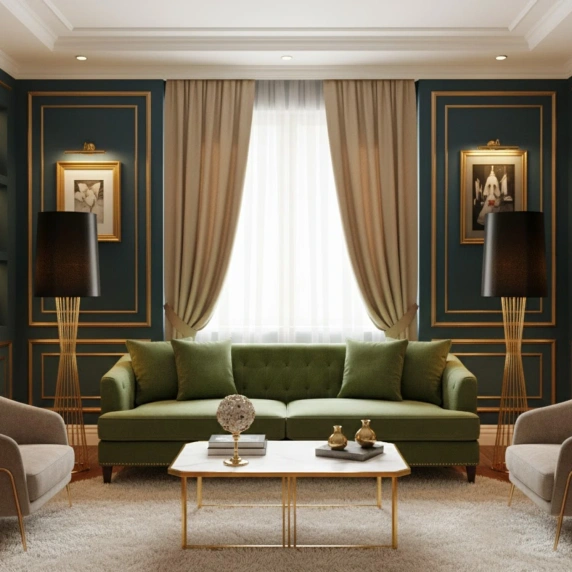 Lampa podłogowa FILO-1 czarno-złota, metalowa, E27, 145 cm