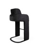 MaMaison krzesło barowe BORA czarne