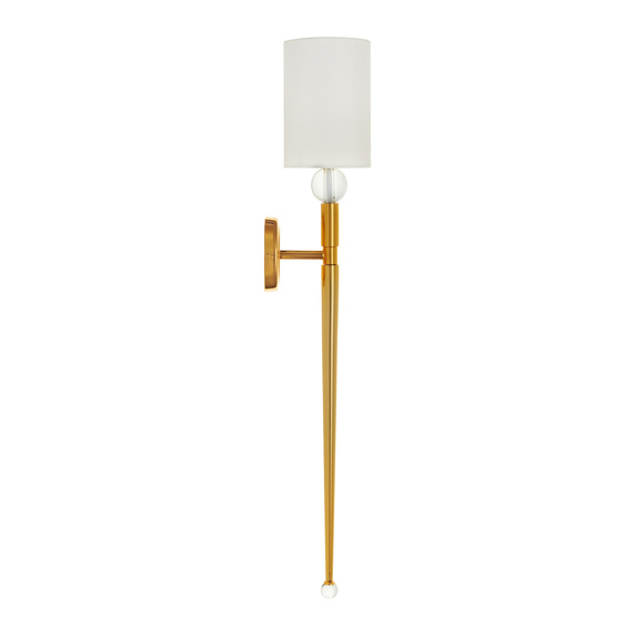 Lampa ścienna DAMA złota 92 cm