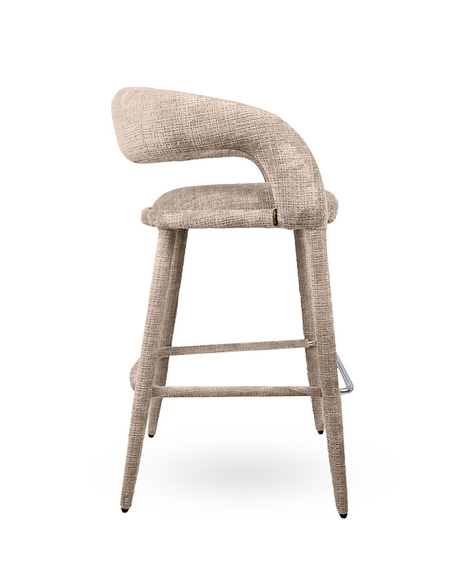 MaMaison krzesło barowe IRIS beżowe