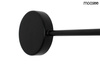 MOOSEE lampa ścienna SHADOW 4 CLOSE czarna