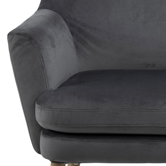 Fotel Chisa VIC Dark Grey