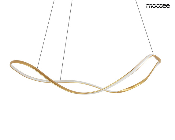 MOOSEE lampa wisząca WAVES 100 złota