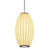 Lampa wisząca SILK BARREL biała 60 cm